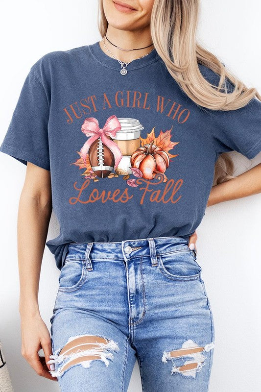 Just A Girl Who Loves Fall T-Shirt