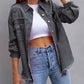 Ripped Long-Sleeved Denim Jackets (Multiple Colors)