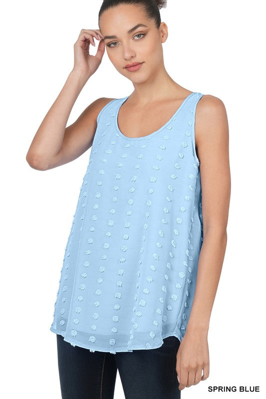 Swiss Dot Tank Top