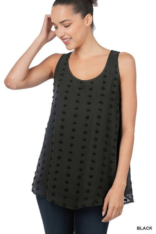 Swiss Dot Tank Top