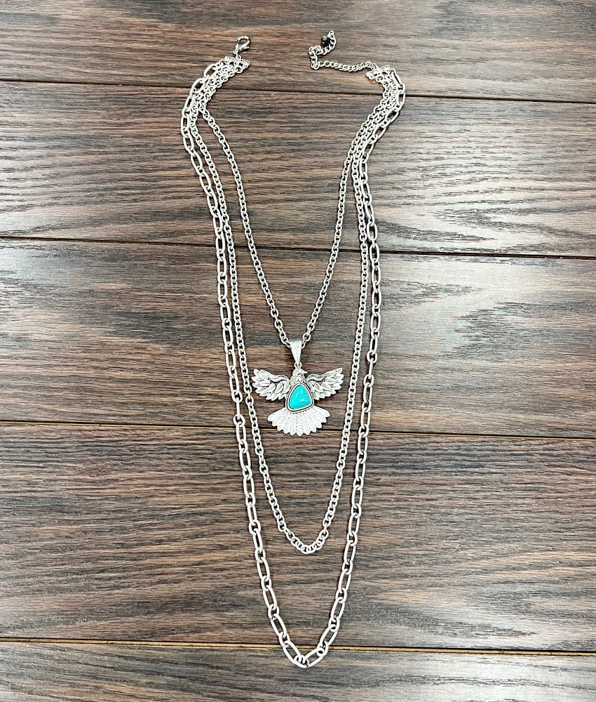 Thunderbird Turquoise Necklace