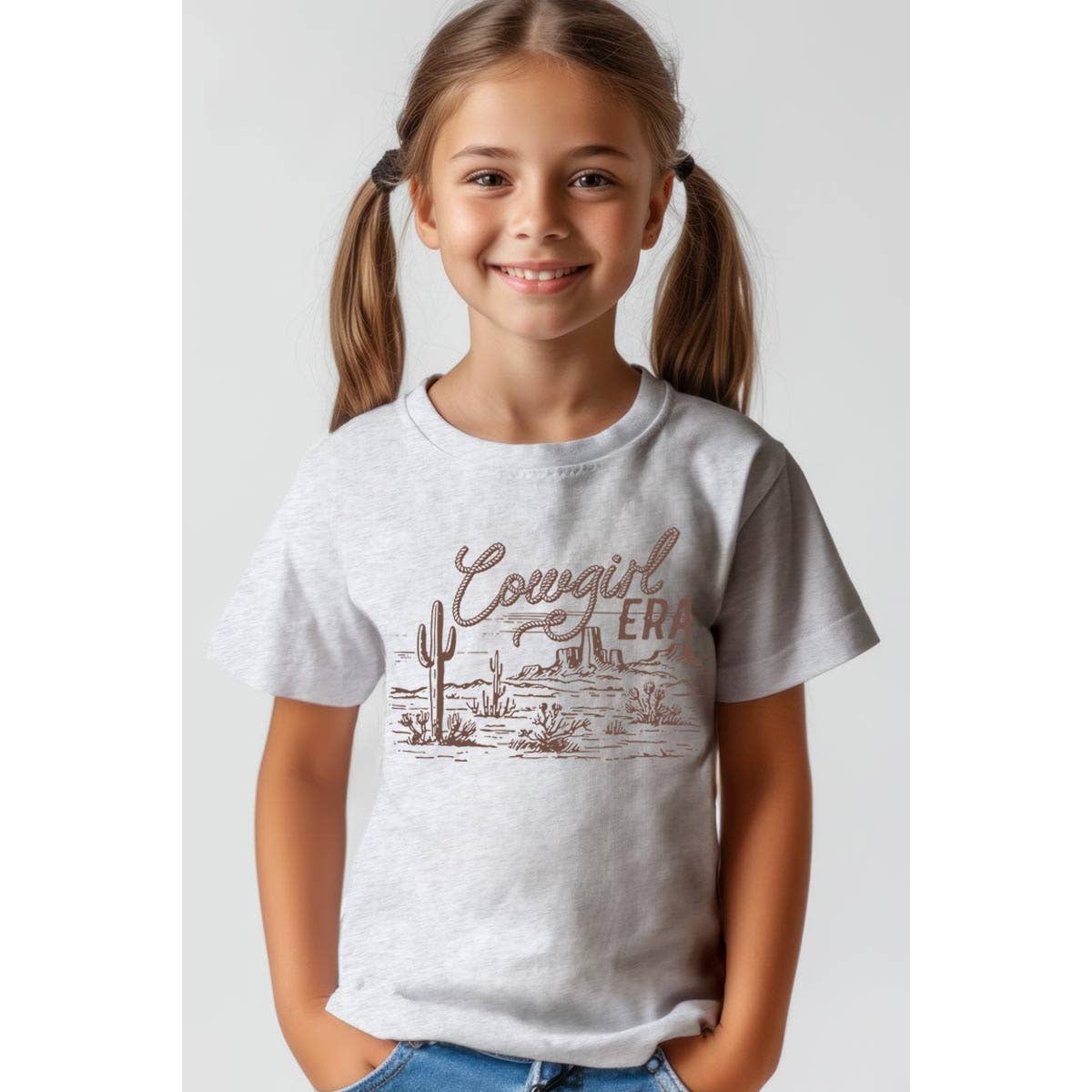 Cowgirl Era Kids Graphic T Shirt