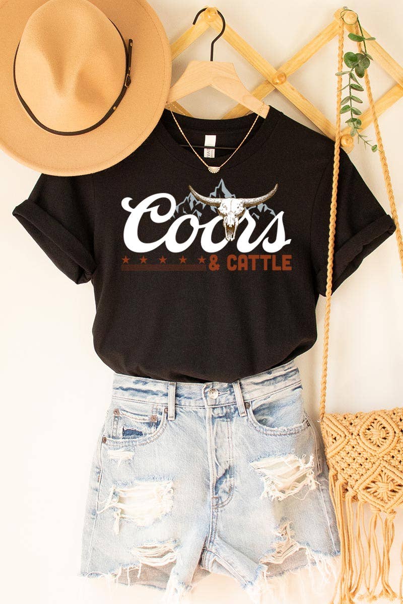 BLACK COORS & CATTLE SHORT SLEEVE