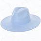 Suede Fedora Hat (14 Colors)