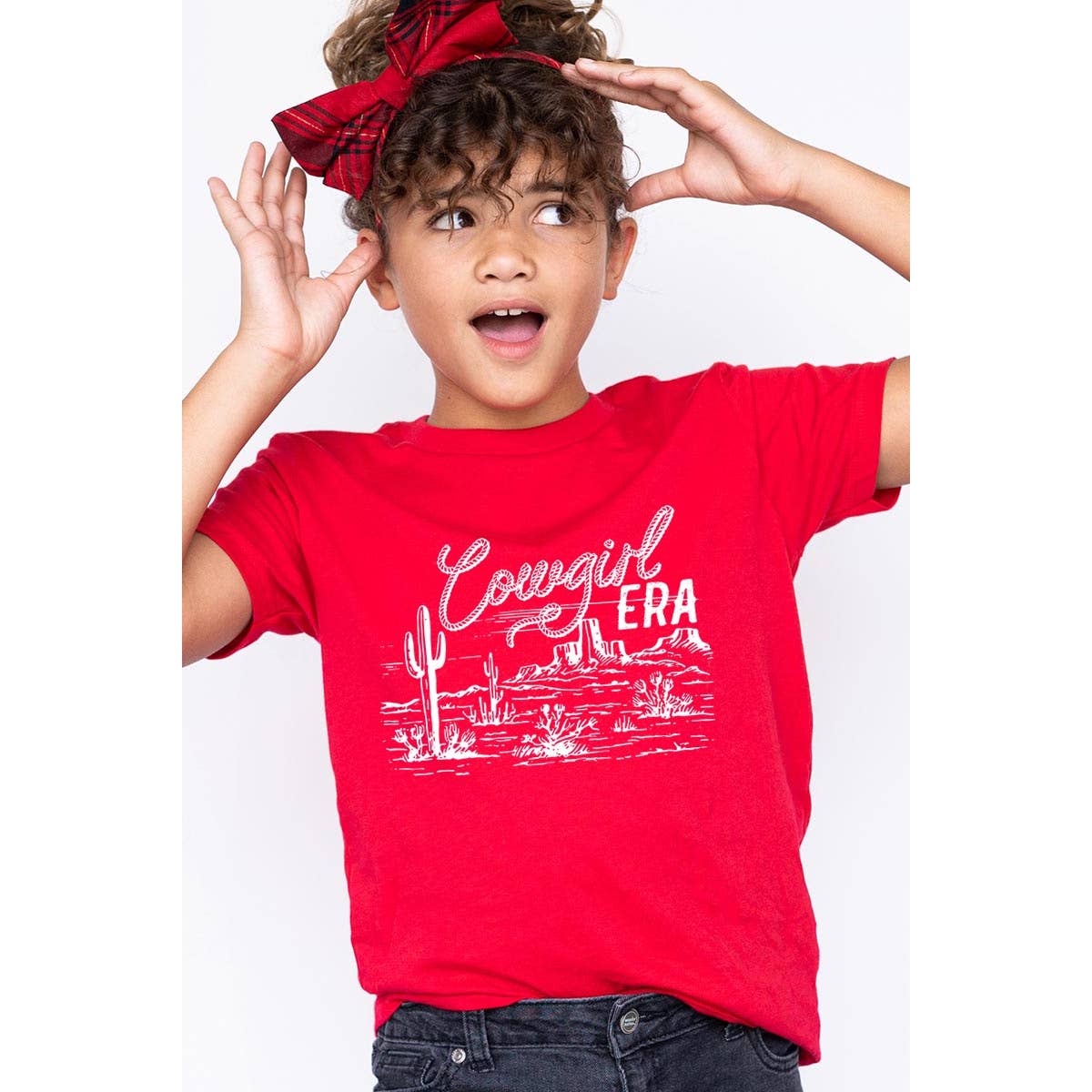 Cowgirl Era Kids Graphic T Shirt