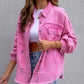 Ripped Long-Sleeved Denim Jackets (Multiple Colors)