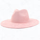 Suede Fedora Hat (14 Colors)