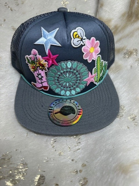 Cactus Concho Custom Trucker Hat