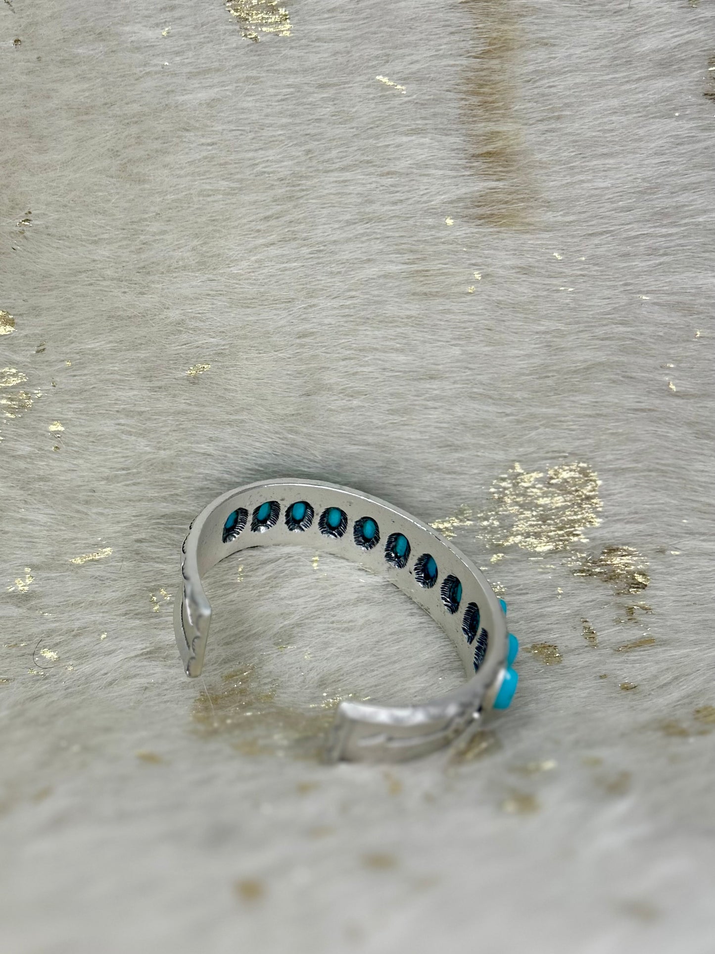 Navajo Turquoise Cuff Bracelet