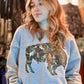 Aztec Buffalo Sweatshirt - Medium