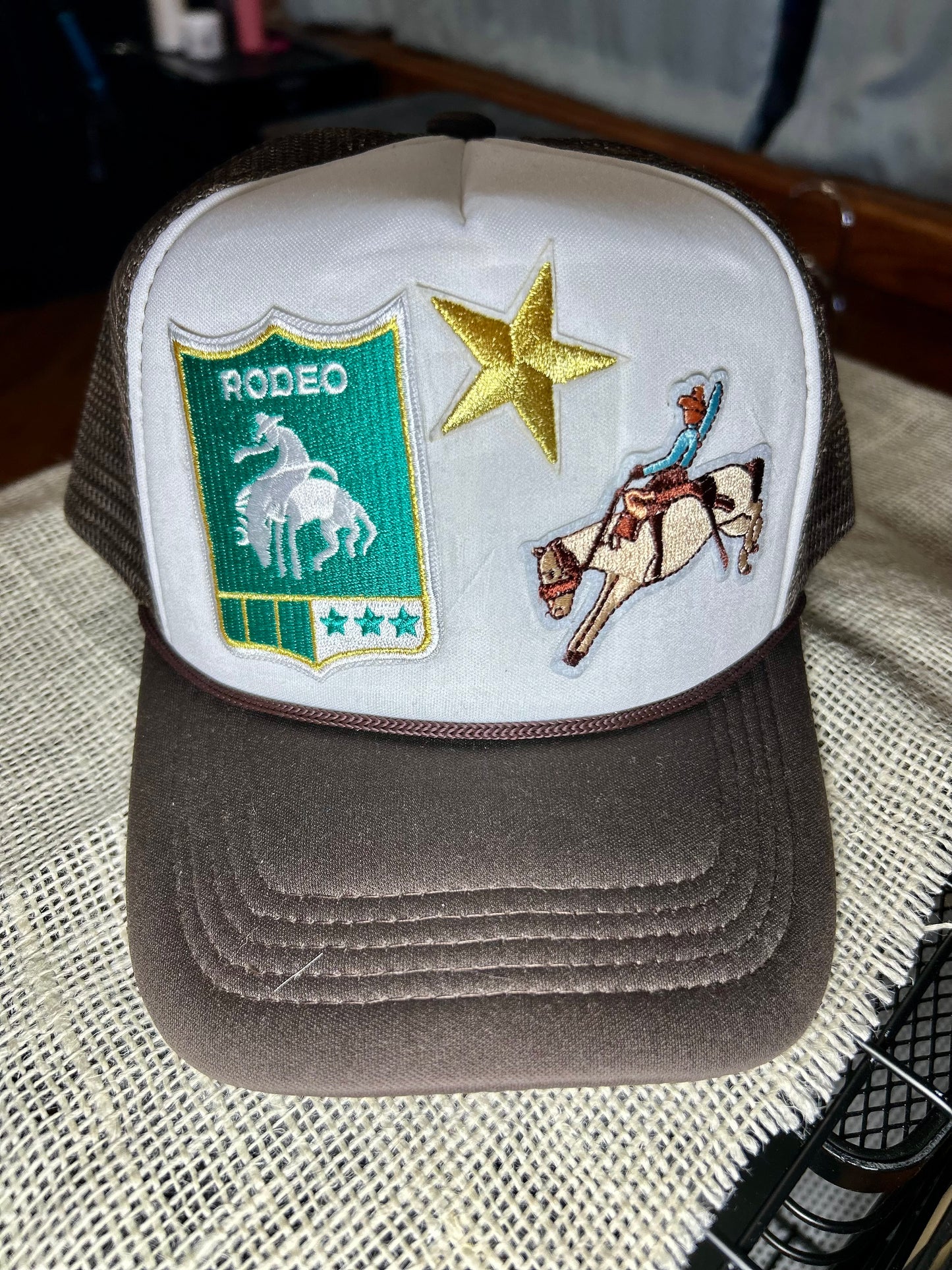 NFR Broncstar Custom Trucker Hat