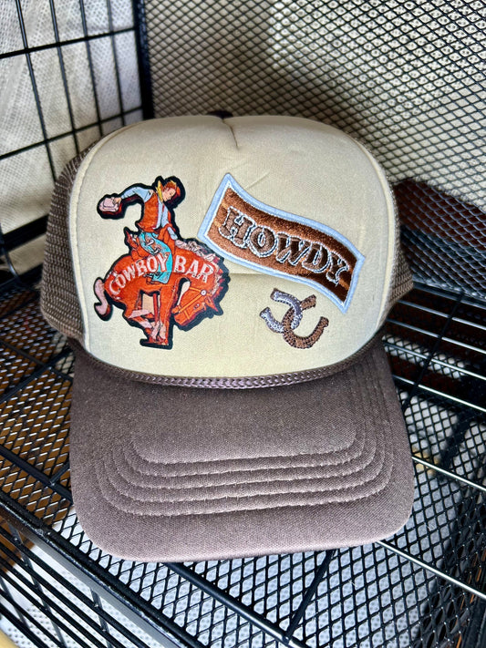 Cowboy Bar Custom Trucker Hat