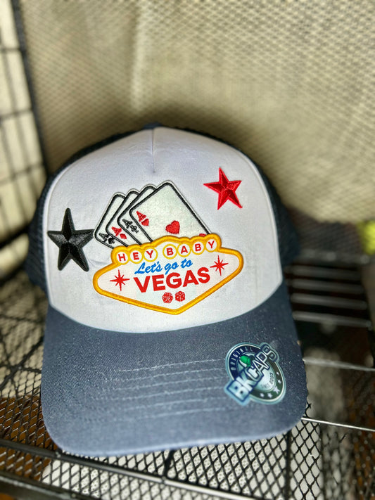 Let's Go to Vegas Baby Custom Trucker Hat