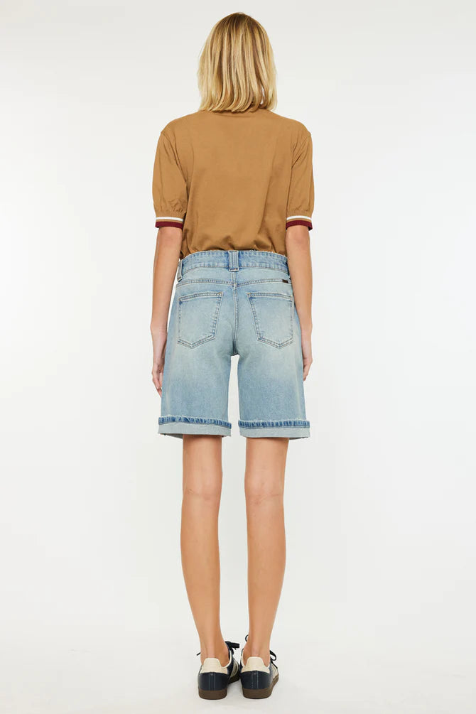 Zana Mid Rise Bermuda Shorts