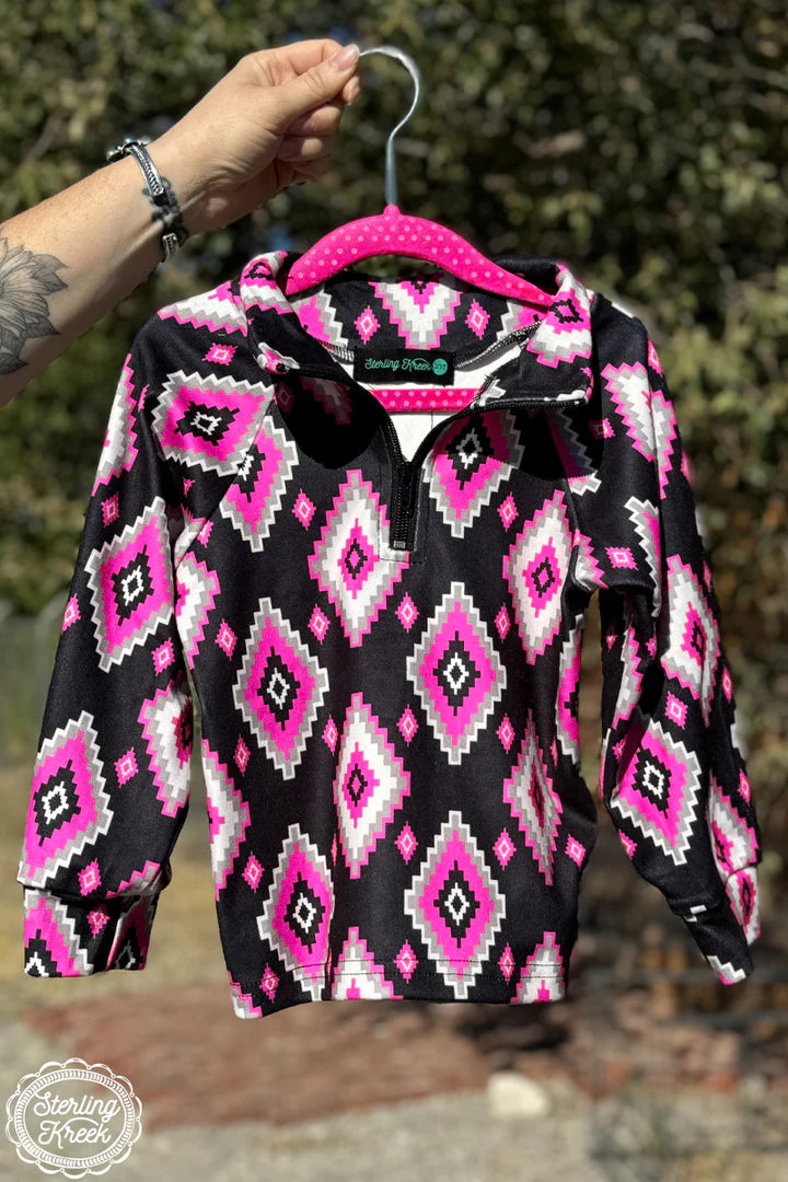 Mini Pink & Precious Girls Pullover