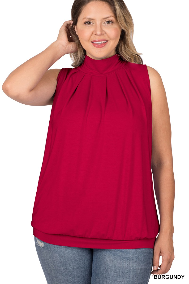 Plus High Neck Tank (Multiple Colors)