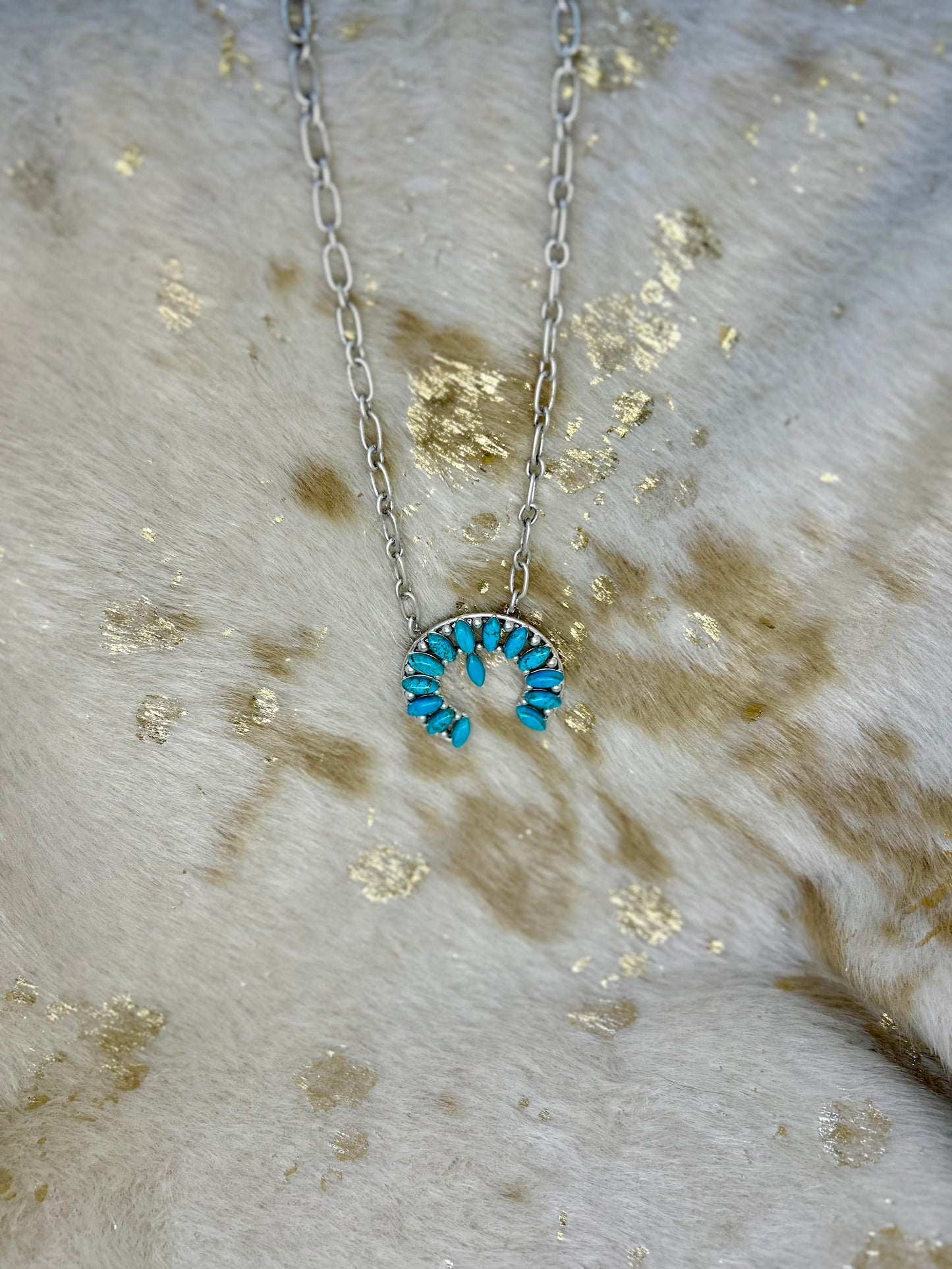 Squash Naja Turquoise Necklace