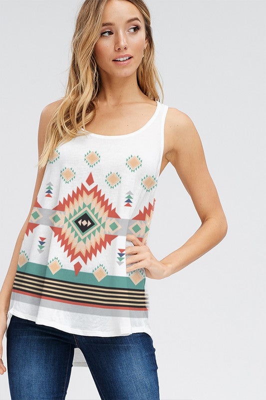 Aztec Tank Top