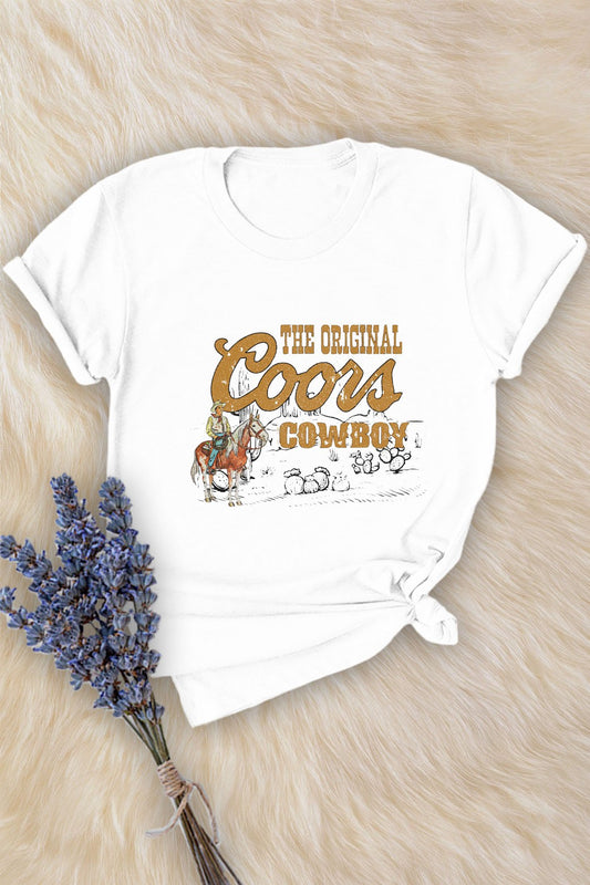 Coors Cowboy Tee